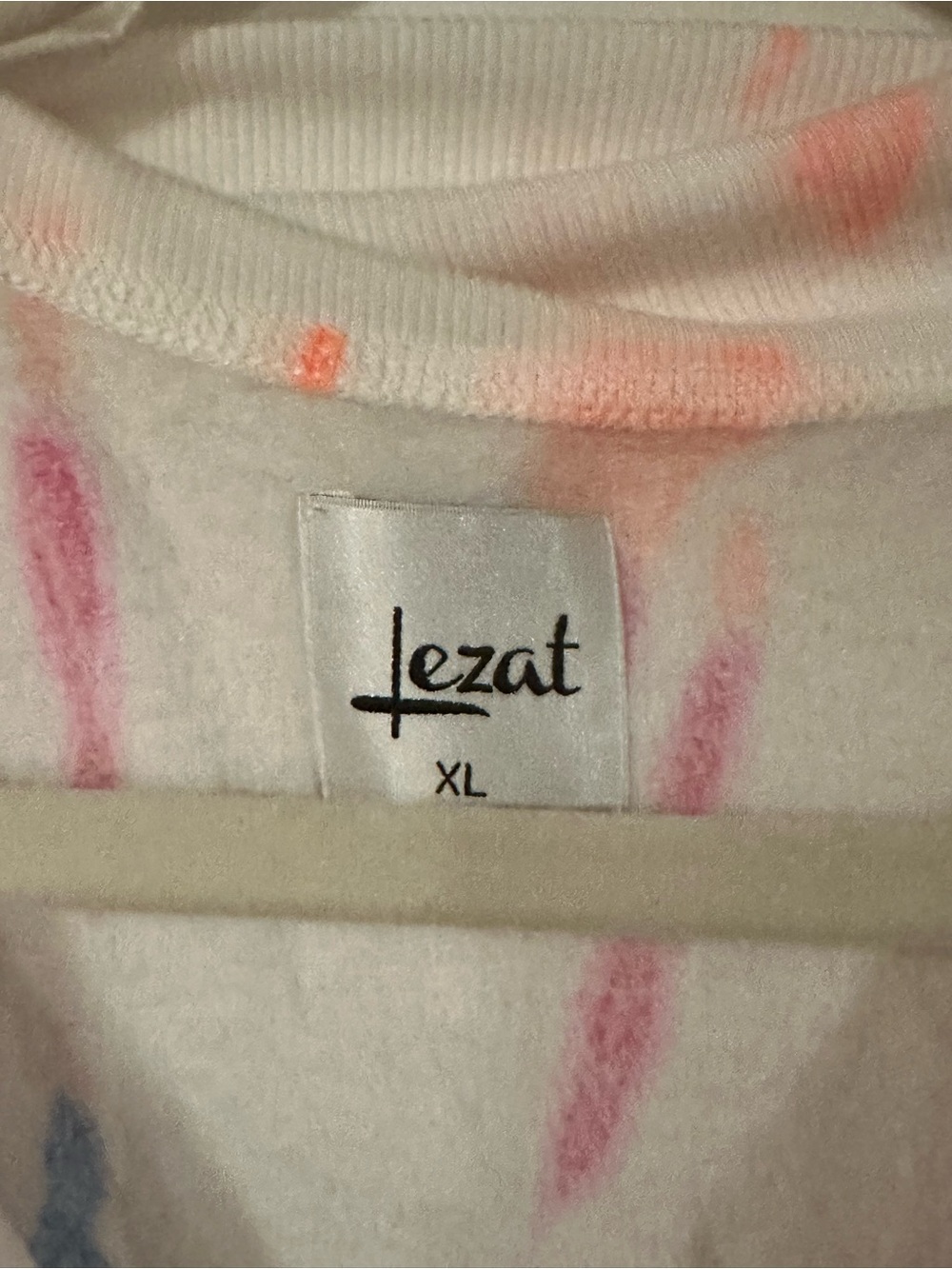 Lezat White Tie-Dye Paint Splatter Jumpsuit - Picture 3 of 4